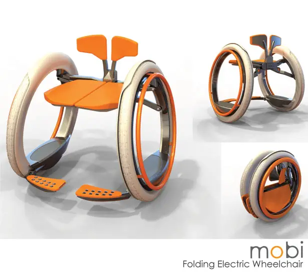 Mobi Electric Folding Wheelchair by Jack Martinich