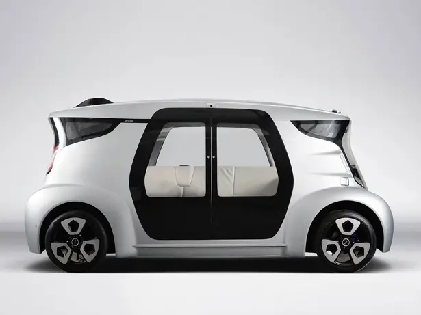 Mobile City Cabin: Futuristic Self-Driving Vehicle by UISEE