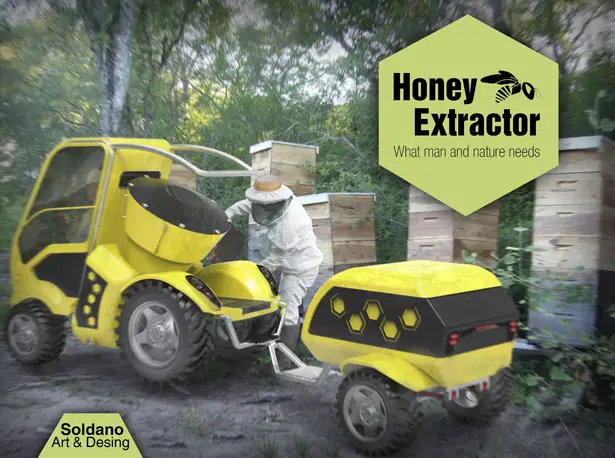 Mobile Honey Extractor by Tebi Soldano