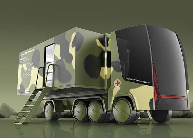 Mobile Hospital for Battlefield by Dors Liu