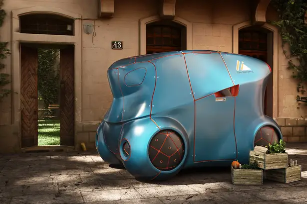 Mobuno Urban Mobility Concept Vehicle by XOIO and IUM