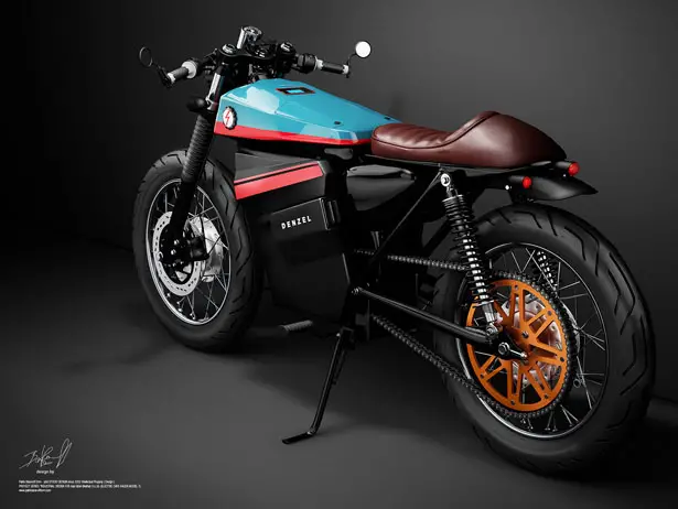 Model Electric Cafe Racer 1 by Pablo Baranoff Dorn and Alex Guliyants