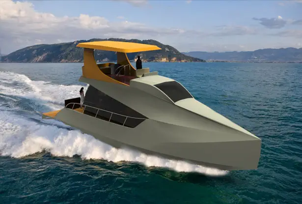 Modern Motor Yacht Concept by Vidyanand S. Desai