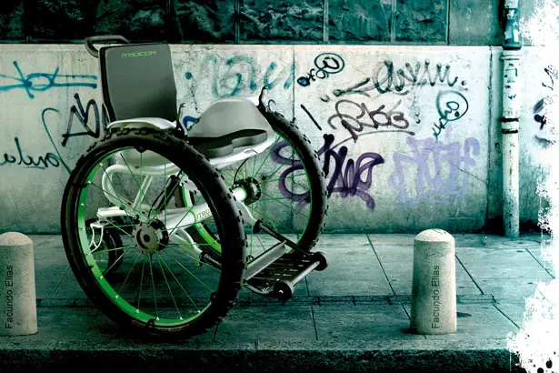 Modern Wheelchair Design by Facundo Elias