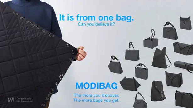 Moodibag : Flexibly Usable Bag by Sungmook Lim