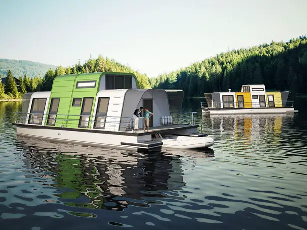 Modul GO Houseboat by Max Zhivov