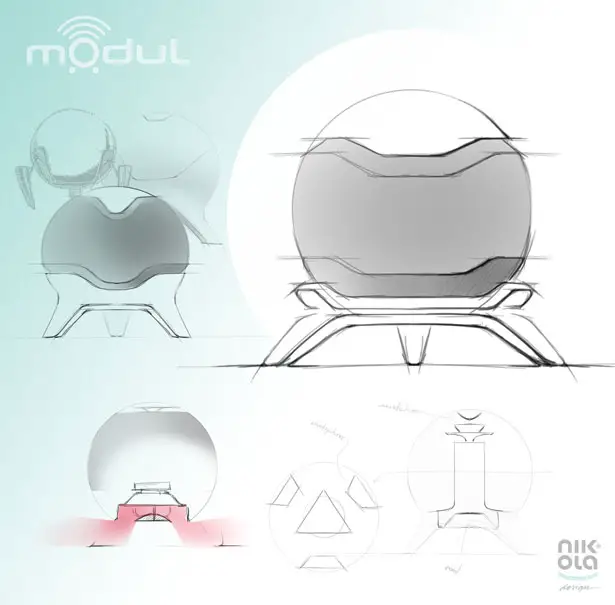 Modul Speaker Design by Nikola Djuraskovic