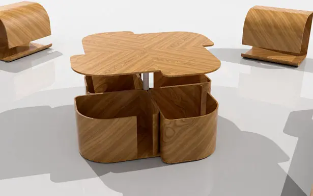 Modular Furniture Design by Krisztián Griz