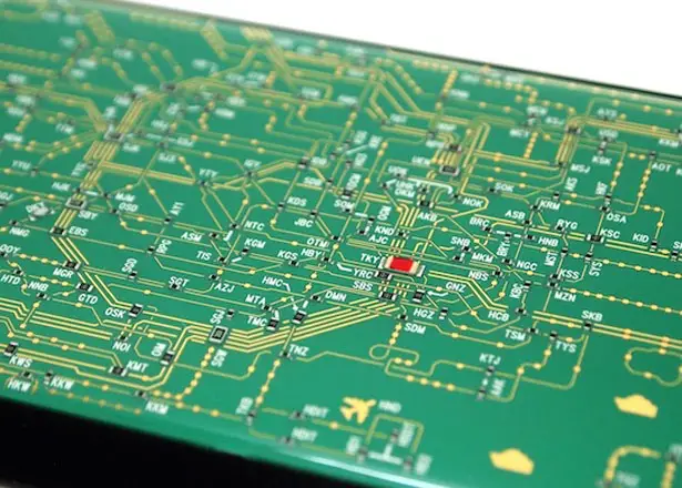 Moeco Tokyo Railway Electric Circuit Board iPhone 6 Case Offers Tokyo’s Railway System in Your Hand