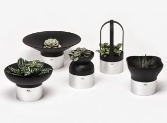 Inspired by Japanese Design Language, Moju Modular Planters Feature Minimalist and Clean Lines