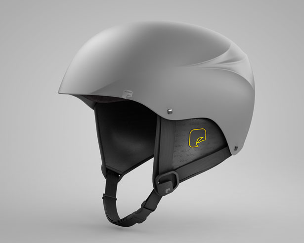 Molecule Helmet and Headset by Stefan Radev