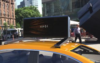 Bluemap Design x Moment Solutions M17 Digital Car-Top Advertising Display