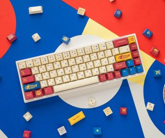 Cool MOMOKA Matsuri Colorful New Year PBT Keycap Set