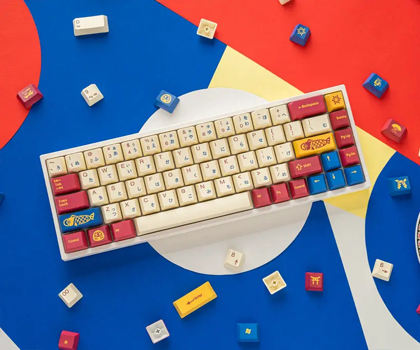 MOMOKA Matsuri Colorful PBT Keycap Set