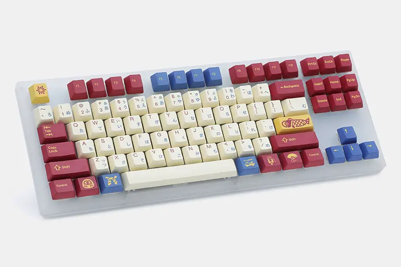 MOMOKA Matsuri Colorful PBT Keycap Set