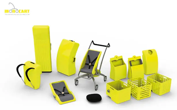 Monocart Multi-Purpose Cart by Ka Wai Ng