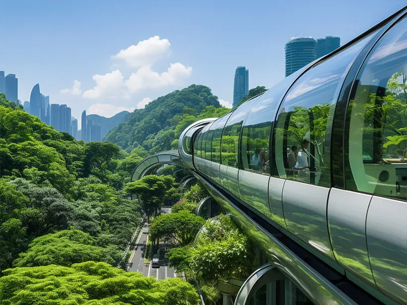 HK Monorail Concept Wants to Redefine Mobility in Hong Kong by Ponti Design Studio