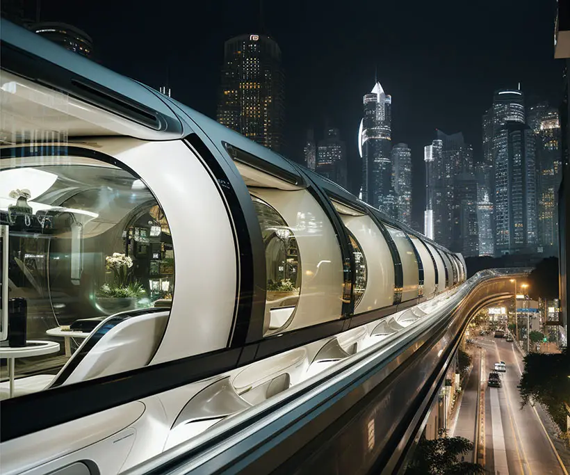 HK Monorail Concept Wants to Redefine Mobility in Hong Kong by Ponti Design Studio