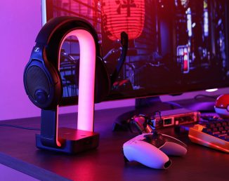 Monster ARC+ Smart Sound Reactive LED Lamp Also Serves As a Wireless Charging Dock for Your Phone