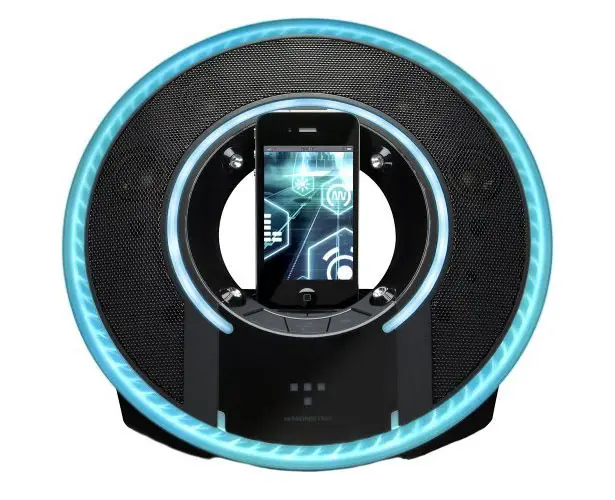 Monster Tron Light Disc Audio Dock