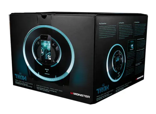 Monster Tron Light Disc Audio Dock