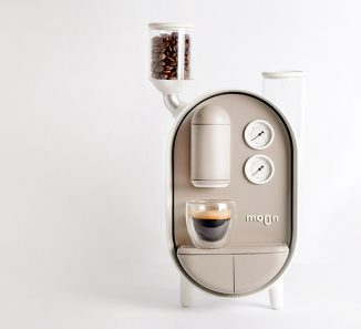 Moon Coffee Maker Concept Wants to Capture The Ritual of Coffee Culture of Italy