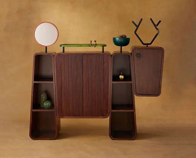 Moose Multifunctional Cabinet by Priyam Doshi