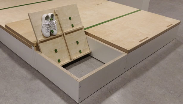 MoreFloor - Specially Designed Floor for Tiny Spaces by Juul de Bruijn