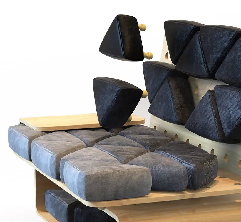 Morfius Modular Furniture by Arman Farahmand