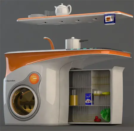 Moshi Multifunctional Kitchen Eliminates The Need Of Separate Kitchen  Appliances - Tuvie Design