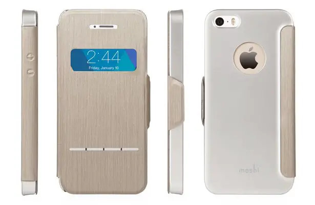 Moshi SenseCover Brushed Titanium iPhone Case