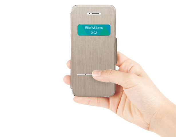 Moshi SenseCover Brushed Titanium iPhone Case