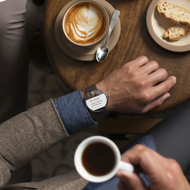 Moto 360 Watch Is Powered by Google Android Wear