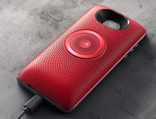 Moto Stereo Speaker Mod for MotoZ Series by Matias Conti
