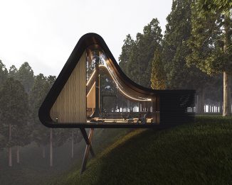 Mountain Cabin Architectural Design – A Habitat That Balances Its Ecological Environment