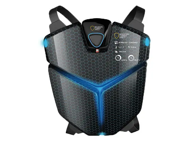 Mountain Climber Shield - Futuristic Protection for Mountain Climber