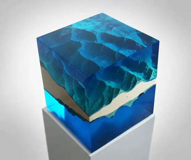 Mountains Mirror Incredible 'Dual Sculptures' Interpreting Nature by Eduard Locota