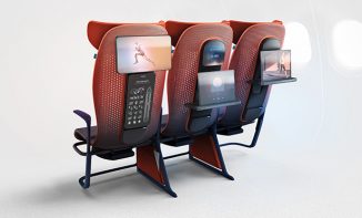 Move Airline Seat Concept for Airbus Adjusts to Give Optimal Comfort for Passengers