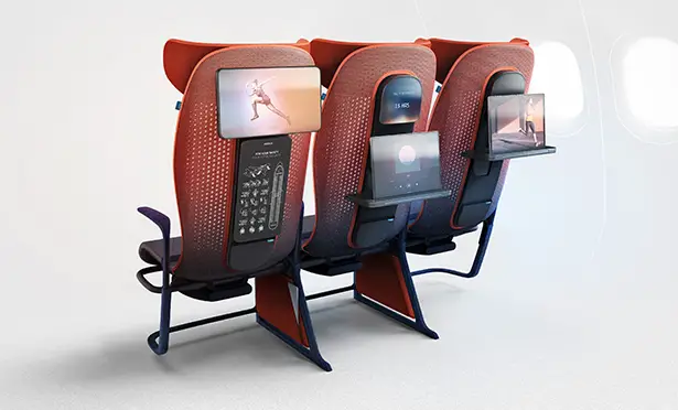 Move Airline Seat Concept for Airbus by Layer Design