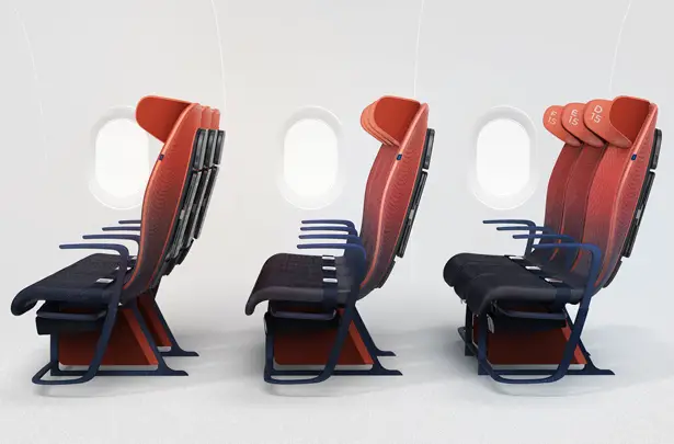 Move Airline Seat Concept for Airbus by Layer Design