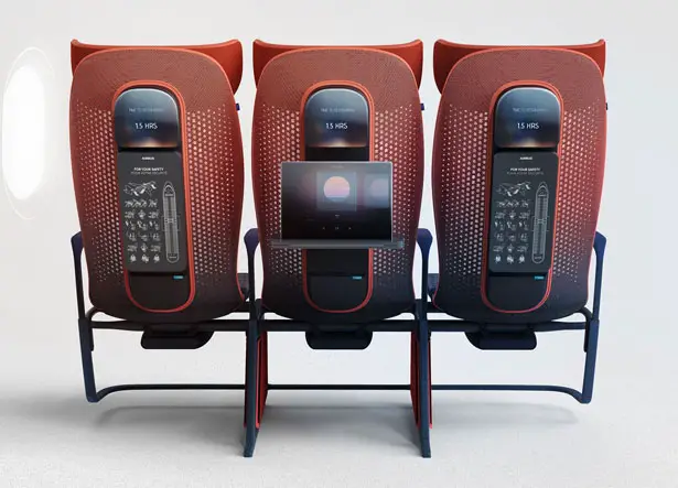 Move Airline Seat Concept for Airbus by Layer Design