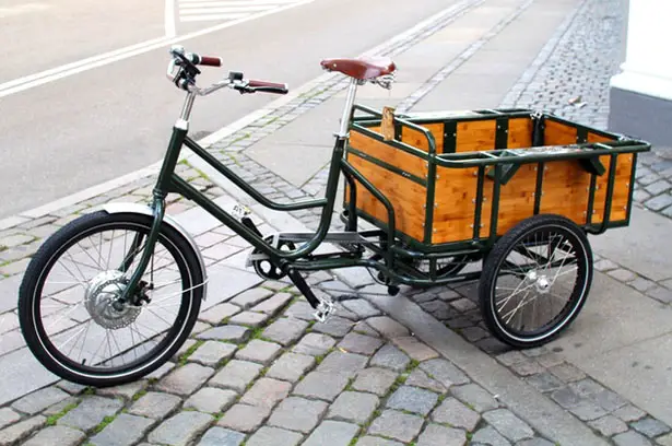 movE Electric Cargo Bike by Sanitov Bicycles