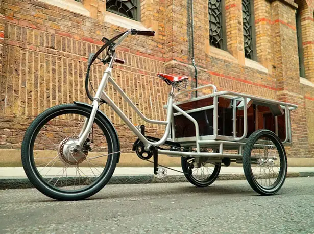 movE Electric Cargo Bike by Sanitov Bicycles