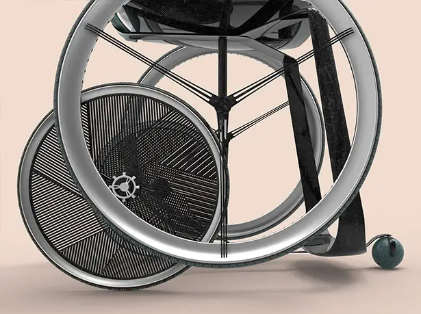 MOVEO Modern Wheelchair for People With Spinal Cord Injuries