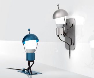 Playful and Cute Mr. StickMan Lamp Turns Into a Little Character in The Room