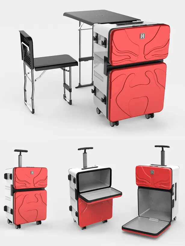 Multifuctional Suitcase with Furniture System