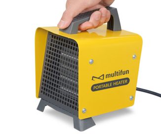 Multifun Cozy Box Portable Ceramic Heater Heats Fast and Has Adjustable Thermostat