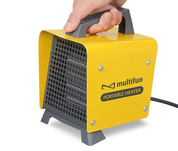 Multifun Cozy Box Portable Ceramic Heater with Adjustable Thermostat