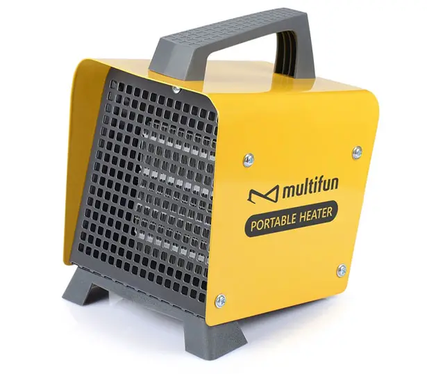 Multifun Cozy Box Portable Ceramic Heater with Adjustable Thermostat