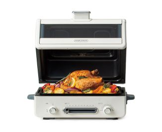 Multifunctional Flip-top Electric Oven Concept for Various Cooking Methods